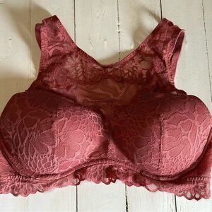 Elegant Lace Bralette by Victoria’s Secret Pink size Large